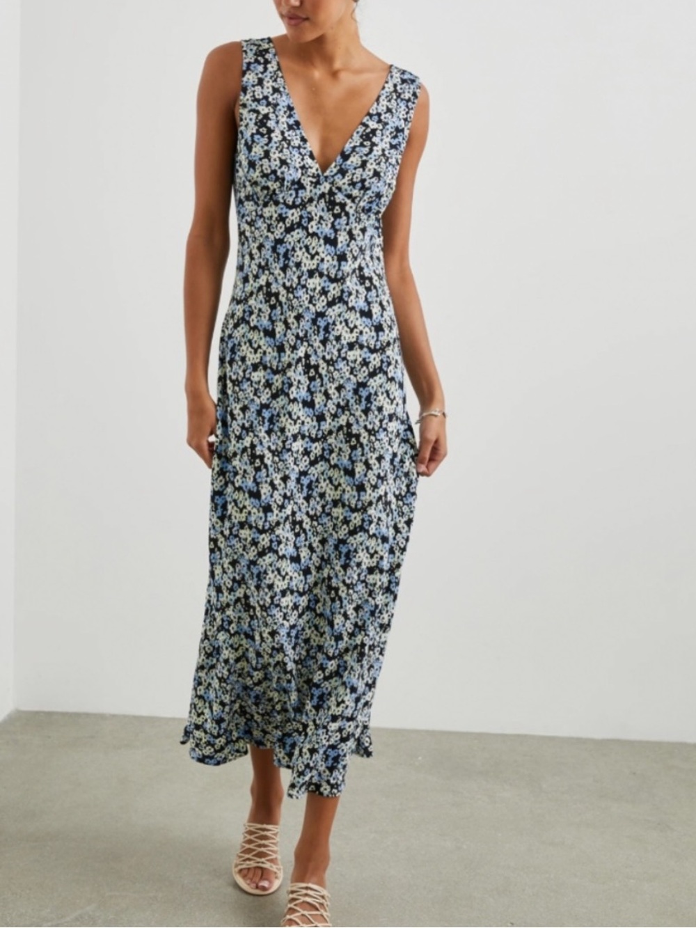 NEW Rails Audrina Midnight Meadow Floral Dress Small